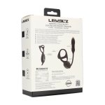 LEVELZ Tri-O Czarny Pierścień z Systemem Wibracji i Ruchu, Masażer Prostaty
