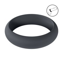 LEVELZ Wide O Pierścień Silikonowy XL 50mm Czarny Komfortowy, Elastyczny Model