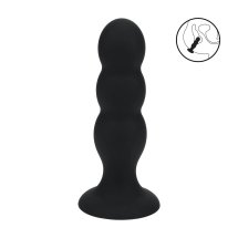 LEVELZ Tri Rattle Plug L czarny – silikonowy model z systemem drgań i trzema segmentami