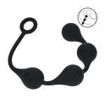 Levelz Waterdrop Balls L 40mm czarne – silikonowy system kulkowy o anatomicznym kształcie kropli