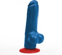 Fuck Fist Tyr S model anatomiczny z przyssawką 16 cm niebieski – PVC, kompaktowy