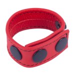 COCKY Pasek Regulowany Skorzany Model Red – pasek intymny, 2,5 cm, 3-stopniowa regulacja