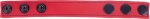 COCKY Pasek Regulowany Skorzany Model Red – pasek intymny, 2,5 cm, 3-stopniowa regulacja