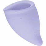 Fun Factory FUN CUP A kubek menstruacyjny fioletowy – silikon medyczny, rozmiar A, 20 ml