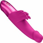 Fun Factory Wicked Angel Rabbit Magenta – wielofunkcyjny model wodoodporny, 10 programów