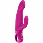 Fun Factory Bi Stronic Immerse Magenta – pulsacyjny model 2-silnikowy, 22 cm, USB-C