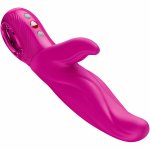 Fun Factory Lady Bi Magenta – dwusilnikowy model z uchwytem LOOP, silikon medyczny