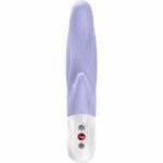 Fun Factory Lady Bi Violet – wibrujący model dwusilnikowy, silikon medyczny, IPX7