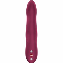 Fun Factory Stronic Wave Wine Red – pulsacyjna maszyna intymna, silikonowa, 20,8 cm