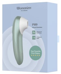 Womanizer Pro Sage – maszyna Air Pulsator, 11 poziomów, IPX7, kompaktowy, USB