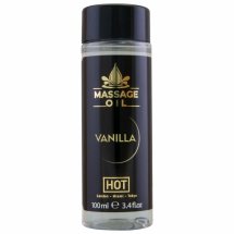 HOT olejek do masażu waniliowy 100 ml, pielęgnacja i relaks, lekka konsystencja