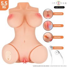 INTENSE Deep Touch Vero Torso – maszyna intymna z funkcją ssania, ciepłem, wibracją, pilot, 5,5 kg