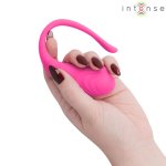 Intense Olivia Pink – wibrujące jajko z pilotem, ładowanie USB, 20 trybów, kolor różowy
