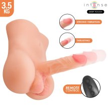 INTENSE Damien Torso z napędem, funkcją popychania i pilotem, anatomiczny model 3,5 kg