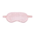 LoversPremium Satin Mask Powder Pink – maska satynowa, pudrowy róż, elastyczna opaska