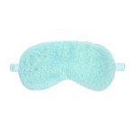 Bijoux Indiscrets Fluffy Mask Powder Blue – miękka maska na oczy, pudrowy błękit, anatomiczna