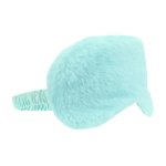 Bijoux Indiscrets Fluffy Mask Powder Blue – miękka maska na oczy, pudrowy błękit, anatomiczna