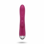 Easytoys Vibe Rabbit Vibrator Raspberry Pink, silikonowy, wodoodporny, ładowany USB