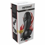 Hidden Desire Inferno Fat Boys 19 cm, model o dużej objętości, przyssawka, PVC
