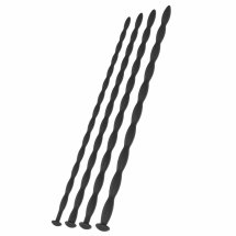 Hidden Desire Extreme Advanced – zestaw 4 silikonowych rozszerzaczy 30 cm, teksturowana powierzchnia