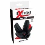 Hidden Desire Extreme Spreader 4-Way – silikonowy korek anatomiczny, czterokierunkowy system, czarny