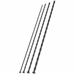 Hidden Desire Extreme – zestaw 4 rozszerzaczy silikonowych 30 cm, szeroka podstawa, czarny