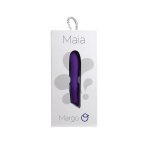 Margo Silicone wibrator silikonowy, 10 trybów, miękka powierzchnia, wodoodporny, fioletowy