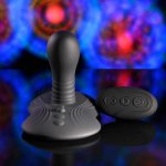 Playboy Sittin' & Spinnin' Ride-On Vibrator czarny, system wibracji i rotacji, pilot