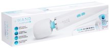 le WAND Classique Plug-In Wand Massage biały, przewodowy masażer 33 cm, 10 trybów