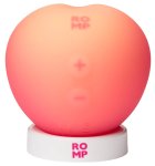 ROMP Pink Peach kompaktowy stymulator powietrzny, 14 poziomów, silikon, różowy