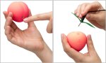 ROMP Pink Peach kompaktowy stymulator powietrzny, 14 poziomów, silikon, różowy