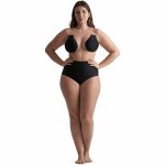 Bye Bra Sculpting Lifts Black Cup E – samoprzylepne taśmy modelujące, czarne, wielokrotne