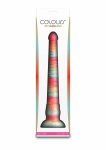 NS Novelties Colours Stacked 12 inch, trojkolorowy silikon premium, 30 cm, liquid silicone