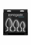 NS Novelties Renegade Triple Ace Kit zestaw 3 anatomicznych modeli silikonowych, czarny