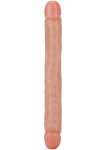 TOYJOY Double Dong PVC 32 cm, dwustronny model anatomiczny, elastyczny, cielisty