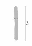 TOYJOY Get Real Double Dong PVC 45 cm, podwójny model elastyczny, anatomiczne detale