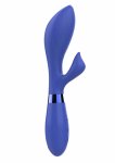 TOYJOY Grove Parade Vibrator – silikonowy model z podwójnym systemem wibracji, 7 trybów, fioletowy