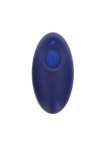 TOYJOY The Sparkle – silikonowy wibrujący korek anatomiczny z pilotem, 6 trybów, czarny połysk