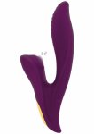 ToyJoy Athena Tapping Sensation Vibrator silikonowy wodoodporny 10 trybów, podwójny silnik