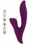 ToyJoy Athena Tapping Sensation Vibrator silikonowy wodoodporny 10 trybów, podwójny silnik
