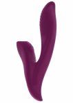 ToyJoy Athena Tapping Sensation Vibrator silikonowy wodoodporny 10 trybów, podwójny silnik