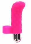 ToyJoy Tickle Pleaser Rechargeable – silikonowy mini masażer palcowy, 7 trybów, ładowanie USB