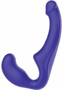 TOYJOY Bend Over Boyfriend Strapless silikonowy 23 cm – czarny, system bezpaskowy, anatomiczny