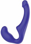 TOYJOY Bend Over Boyfriend Strapless silikonowy 23 cm – czarny, system bezpaskowy, anatomiczny