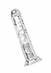 TOYJOY Get Real Clear Dong 19 cm – przezroczysty model TPE z przyssawką, anatomiczny