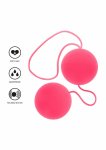 ToyJoy Funky Love Balls – kulki intymne silikonowe, różowe, 3,5 cm, wodoodporne