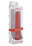 ToyJoy Diamond Superbe Vibrator klasyczny model, srebrny, wodoodporny, kryształki