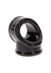 Manpower by TOYJOY Triple Pipe C-Ring czarny, elastyczny pierścień TPR, system 3 pierścieni