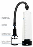 ToyJoy Power Pump pompa prożniowa do ćwiczeń z manometrem, transparentna, 20 cm