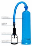 ToyJoy Power Pump zaawansowana pompa prożniowa z manometrem, transparentna, regulacja